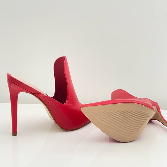 Red Stiletto Mules by Aldo - Picture 3 of 9